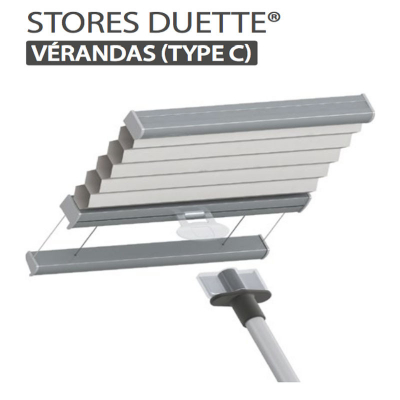 Stores Duette® pour Vérandas
