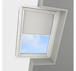 Store Duette® intérieur pour fenêtre de toit inclinée en tableau| Jecréemonstore