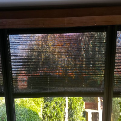 Store Duette® intérieur pour fenêtre de toit inclinée en tableau| Jecréemonstore