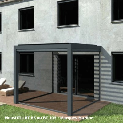 MoustiZip BT85 : Moustiquaire à ouverture verticale