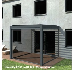 MoustiZip BT85 : Moustiquaire à ouverture verticale