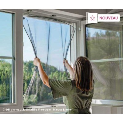 Store moustiquaire à caisson vertical | Jecréemonstore