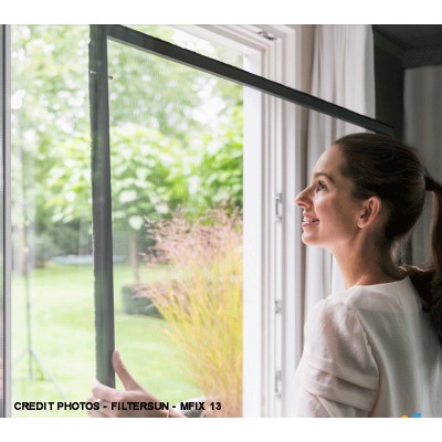 Store moustiquaire à caisson vertical | Jecréemonstore