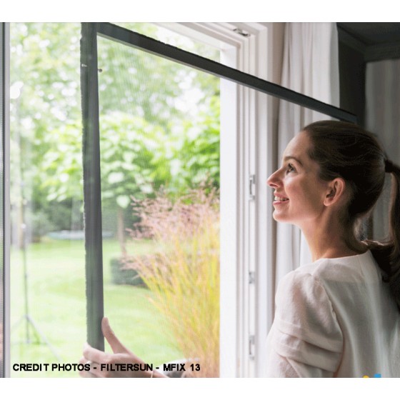 Store moustiquaire à caisson vertical | Jecréemonstore