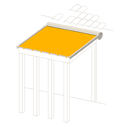 Store de toit veranda ou  pour structure en bois