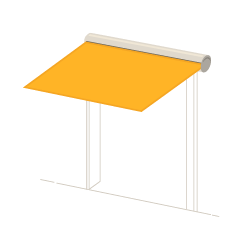 Store banne à bras croisé